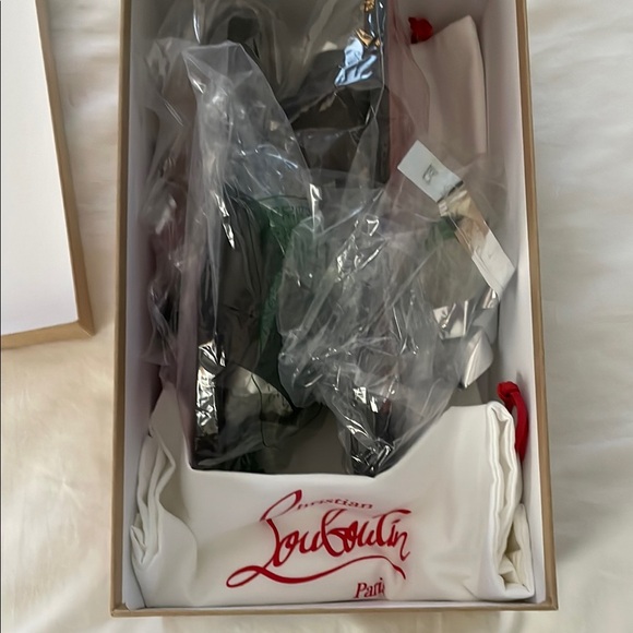 Christian Louboutin Brown Men's Slides - Picture 6 of 9